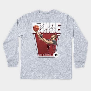 Larry Nance Jr. Portland Premiere Kids Long Sleeve T-Shirt